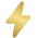 CrownGreen Lightning Icon — Speed and Instant Feature Symbol