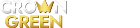 CrownGreen main logo in green and gold